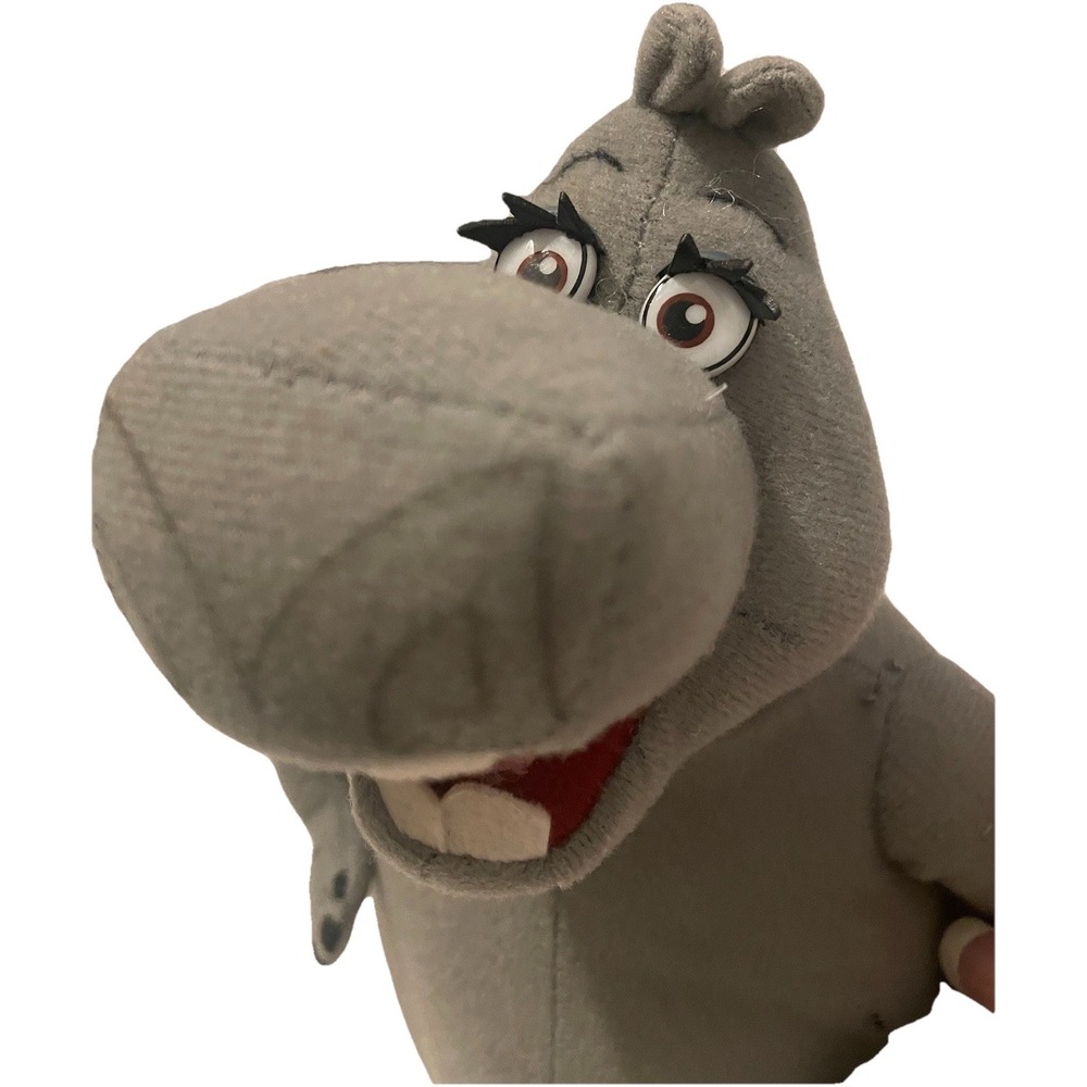Madagascar‎ Gloria Hippo Plush 10" Nanco 2004 Dreamwork Movie Toy With Tag